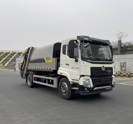 Buy Environmental protection Rubbish Collection Truck With Front Mudguard online manufacture