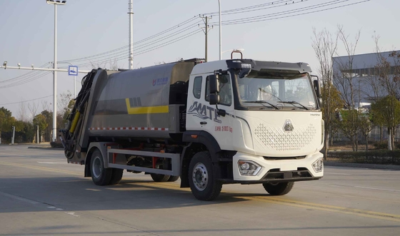 Buy High Efficiency Compression Garbage Truck For Garbage Collection And Transportation online manufacture