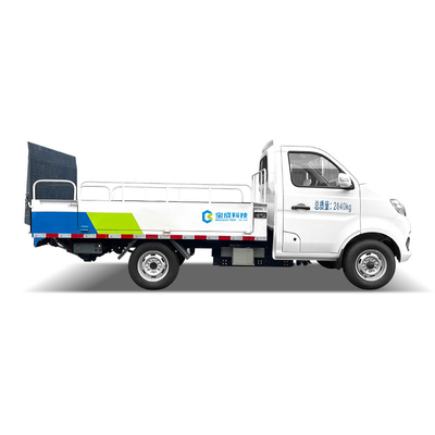 Buy New Energy Container Garbage Bin Truck Small Pure Electric High Efficiency online manufacture