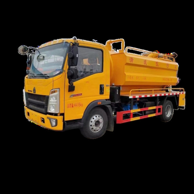 Buy OEM 2225L Septic Vacuum Tanker Truck For Fecal Sludge Suction Sewer Cleaner online manufacture