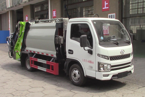 Beli 89km/jam Kendaraan sanitasi dengan truk sampah kompaktor hidrolik online manufacture
