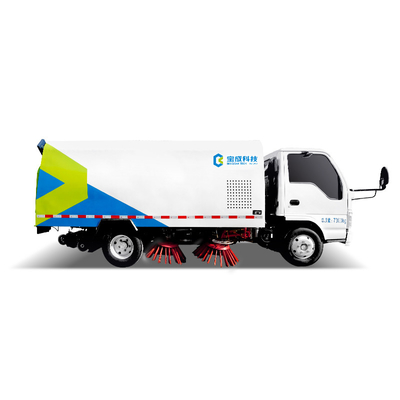 ISUZU Platform Industrial Road Sweeper Truck Street Cleaning Road Sweeper Vehicle