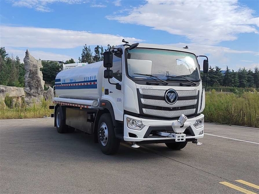Dust Suppression Road Watering Truck With 11.1 Cubic Meter Tank Eco Friendly