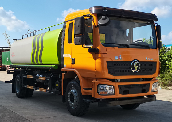 Q235 Material Side And Rear Protection Potable Water Truck For Dust Suppression