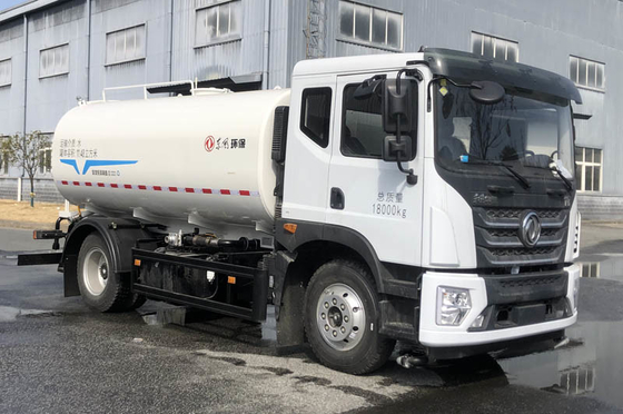 Versatile Sprinkler Water Truck Easy Operation With Arrow Lights Reels And Pipe Boxes