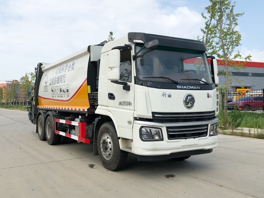 Camioneria automatica di rifiuti compressi Camioneria di contenitori di rifiuti ad alta capacità