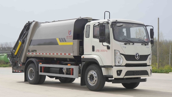Eco Friendly Garbage Compactor Truck Waste Management Large Garbage Truck