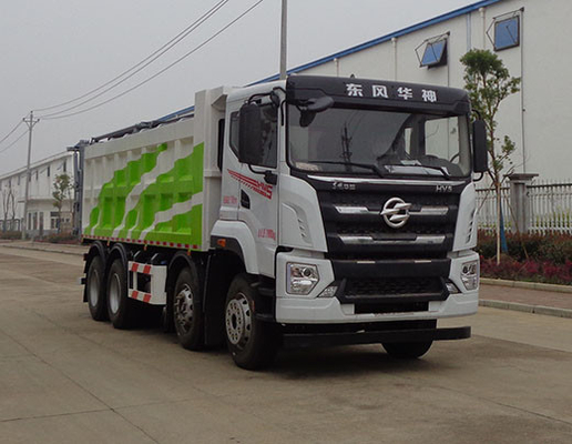 High Capacity Trash Dump Truck Easy Operation For Municipal Garbage Collection
