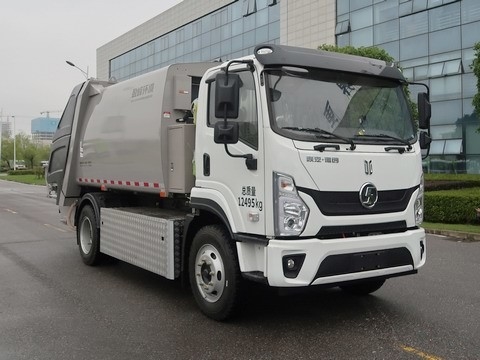 Industrial Waste Compactor Truck Energy Effective For Waste Handling Three Configurations