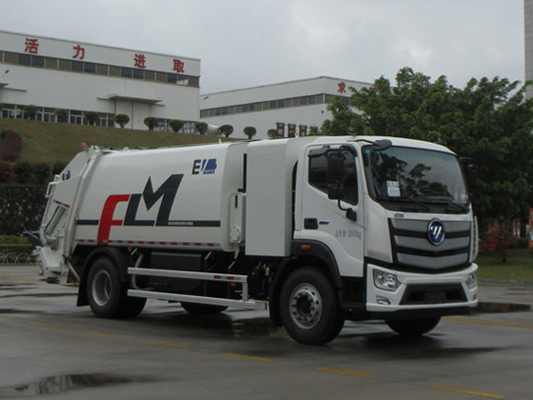 Eco Friendly Compressed Garbage Truck Energy Efficiency With L228H02 Energy Storage Device