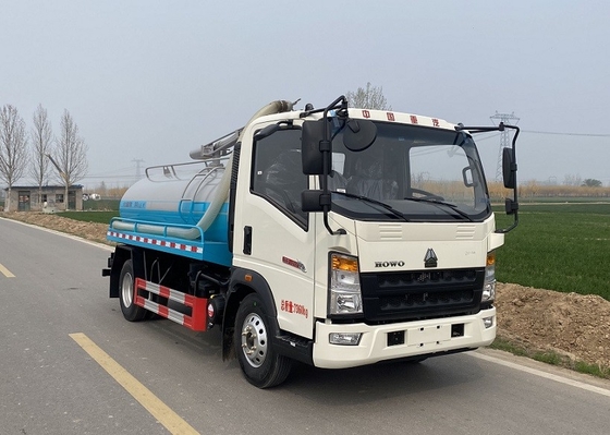 Customized Sewage Vacuum Pump Truck Eco Friendly For Liquid Waste Disposal