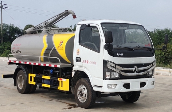 Customizable Sewage Suction Truck 4.17 Cubic Meter Suction Sewage Truck