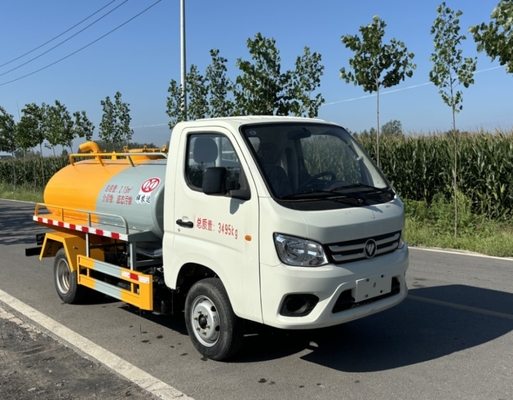 800 Kg/Cubic Meter Sewage Vacuum Pump Truck For Feces Collection Medium Density