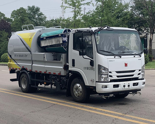 Rustproof Tunnel Cleaning Truck Custom Road Cleaning Truck Custom With Camera And Work Lighting