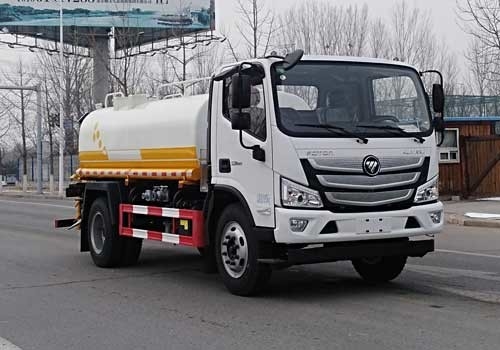 6.0 Cubic Meter Tank Tunnel Cleaning Truck Highway High Speed Guardrail Cleaning Arm