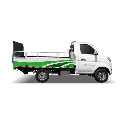 Hanging Barrel Garbage Can Truck Open Type High Capacity Mini Garbage Truck