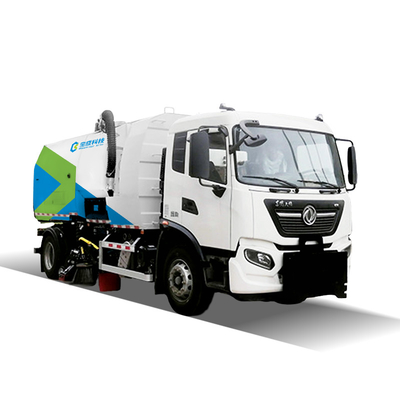 Low Pressure Street Cleaner Truck With Anti Collision Bag And Decorative Strip