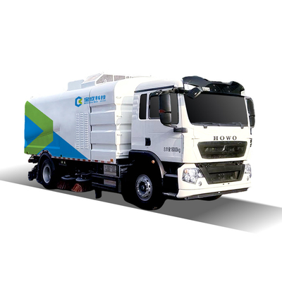 Energy Efficiency Street Sweeping Truck For Municipal Cleaning With Specialized Devices
