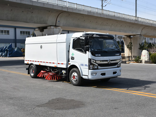 New Energy Street Cleaner Truck With Symmetrically Arranged Sweeping Discs