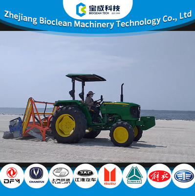 30HP 60HP 80HP 100HP سوار بر ماشین تمیز کردن ساحل Ractor ماشین تمیز کردن شن