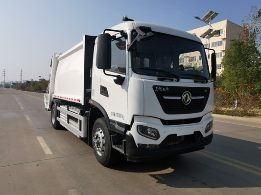 Dongfeng Electric Waste Collection 10T Rear Loader Compact Garbage Truck