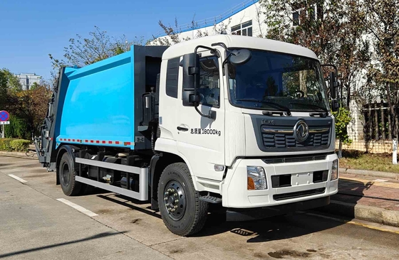 둥펜 총 무게 18000kg 18cubic 쓰레기 압축 비누 쓰레기 압축 트럭