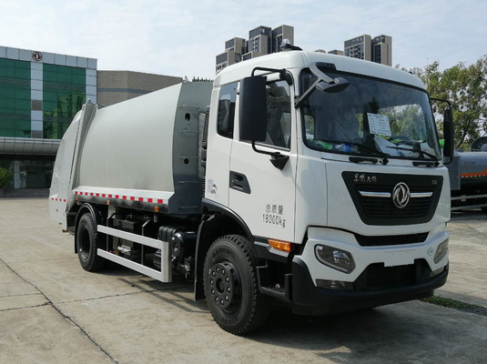 Gross weight 18000t axle distance 5200mm medium size garbage compression truck