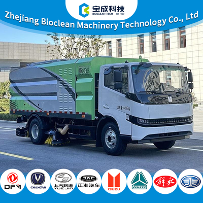 Functional Pure Electric Versatile Heavy Duty Vacuum Truck For Effective Street Cleaning